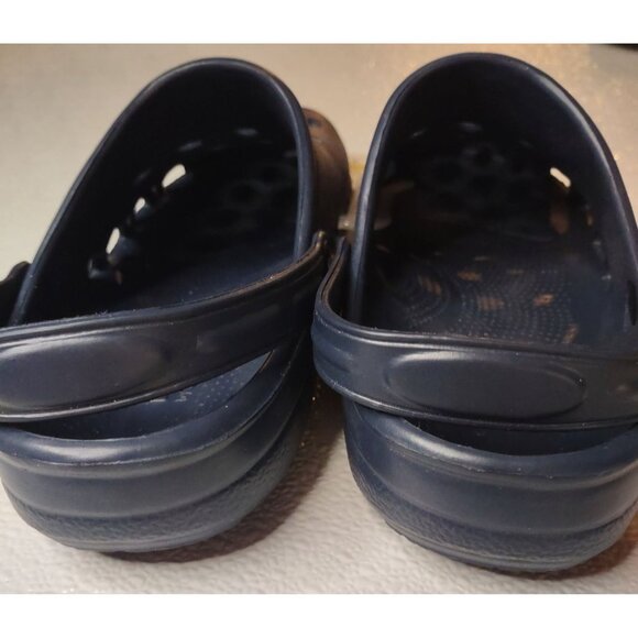 BT By BareTraps Unisex Alex Navy Clogs Size X-Large Men (9/10) Women (11/12) NWT - Picture 3 of 12
